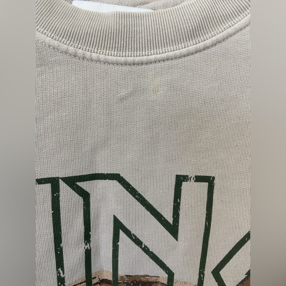 Anine Bing Tiger Graphic Crewneck Sweatshirt Size XS - Picture 4 of 7